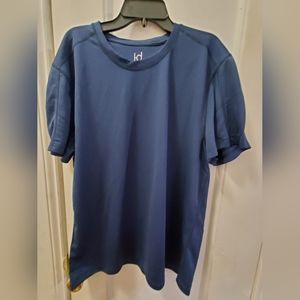 ID Ideology Men's Birdseye Training T-Shirt - Indigo Se